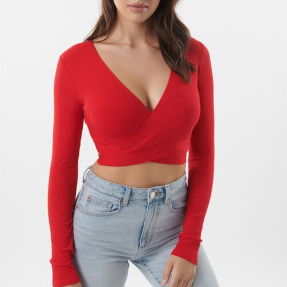 Garage Wrap Around Ballerina Top